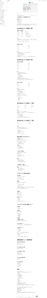 ChatGPT結果 月間レポート